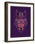 Run with Wolves-Drawpaint Illustration-Framed Giclee Print