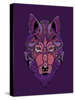 Run with Wolves-Drawpaint Illustration-Stretched Canvas