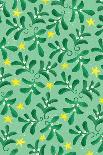 Green Christmas pattern, 2016-Runa Anastasiya Rudaya-Giclee Print