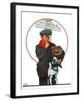 "Runaway Boy,"May 17, 1924-Charles Towne-Framed Giclee Print