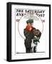 "Runaway Boy," Saturday Evening Post Cover, May 17, 1924-Charles Towne-Framed Giclee Print