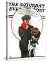 "Runaway Boy," Saturday Evening Post Cover, May 17, 1924-Charles Towne-Stretched Canvas