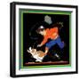 Runaway Kite - Child Life-Clarence Biers-Framed Giclee Print