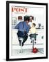 "Runaway" Saturday Evening Post Cover, September 20,1958-Norman Rockwell-Framed Giclee Print