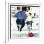 "Runaway", September 20,1958-Norman Rockwell-Framed Giclee Print