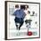 "Runaway", September 20,1958-Norman Rockwell-Framed Giclee Print