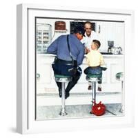 "Runaway", September 20,1958-Norman Rockwell-Framed Premium Giclee Print