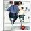 "Runaway", September 20,1958-Norman Rockwell-Mounted Premium Giclee Print