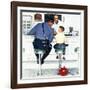 "Runaway", September 20,1958-Norman Rockwell-Framed Giclee Print