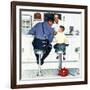 "Runaway", September 20,1958-Norman Rockwell-Framed Giclee Print