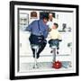 "Runaway", September 20,1958-Norman Rockwell-Framed Giclee Print