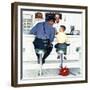 "Runaway", September 20,1958-Norman Rockwell-Framed Giclee Print