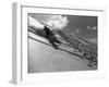 Runaway Skier-null-Framed Photographic Print