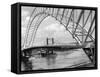 Runcorn-Widnes Bridge-null-Framed Stretched Canvas