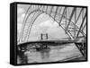 Runcorn-Widnes Bridge-null-Framed Stretched Canvas