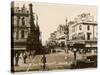 Rundle Street from King William Street, Adelaide, South Australia-null-Stretched Canvas