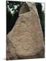 Rune Stone Dating from the 10th Century, Jelling, Jutland, Denmark, Scandinavia, Europe-Ken Gillham-Mounted Photographic Print