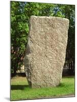 Rune Stone in Grounds of Uppsala Cathedral, Sweden, Scandinavia, Europe-Richard Ashworth-Mounted Photographic Print