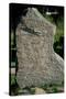 Rune Stone Outside Gripsholm Castle-null-Stretched Canvas