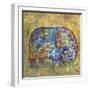 Runes Elephant-Oxana Zaika-Framed Giclee Print