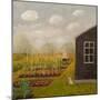 Runner Beans & Peas (The Allotment)-Chris Ross Williamson-Mounted Giclee Print