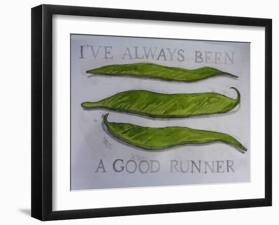Runner Beans-Sarah Thompson-Engels-Framed Giclee Print