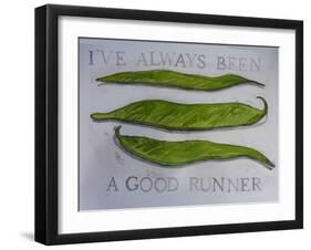 Runner Beans-Sarah Thompson-Engels-Framed Giclee Print