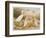 Runner Egg Ducks-null-Framed Art Print