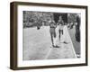 Runner John Landy, Breaking the 4 Minute Mile-Allan Grant-Framed Photographic Print