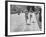 Runner John Landy, Breaking the 4 Minute Mile-Allan Grant-Framed Photographic Print