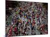 Runners Competing on First Avenue During 2009 New York City Marathon-null-Mounted Photographic Print