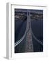 Runners Crossing the Verrazano Bridge after Starting the 1999 New York City Marathon-null-Framed Photographic Print