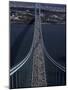 Runners Crossing the Verrazano Bridge after Starting the 1999 New York City Marathon-null-Mounted Photographic Print