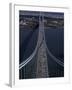 Runners Crossing the Verrazano Bridge after Starting the 1999 New York City Marathon-null-Framed Photographic Print