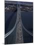 Runners Crossing the Verrazano Bridge after Starting the 1999 New York City Marathon-null-Mounted Photographic Print