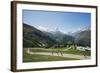 Runners in the Zermatt Marathon and the Matterhorn, Valais, Swiss Alps, Switzerland, Europe-Christian Kober-Framed Photographic Print