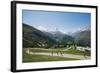 Runners in the Zermatt Marathon and the Matterhorn, Valais, Swiss Alps, Switzerland, Europe-Christian Kober-Framed Photographic Print