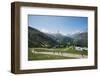 Runners in the Zermatt Marathon and the Matterhorn, Valais, Swiss Alps, Switzerland, Europe-Christian Kober-Framed Photographic Print