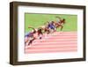 Runners Leaving the Starting Line (Motion Blur)-soupstock-Framed Photographic Print