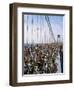 Runners, Marathon, New York, New York State, USA-Adam Woolfitt-Framed Premium Photographic Print