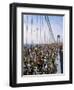 Runners, Marathon, New York, New York State, USA-Adam Woolfitt-Framed Premium Photographic Print