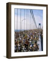 Runners, Marathon, New York, New York State, USA-Adam Woolfitt-Framed Photographic Print