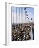 Runners, Marathon, New York, New York State, USA-Adam Woolfitt-Framed Photographic Print