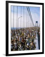 Runners, Marathon, New York, New York State, USA-Adam Woolfitt-Framed Photographic Print