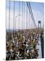 Runners, Marathon, New York, New York State, USA-Adam Woolfitt-Mounted Photographic Print