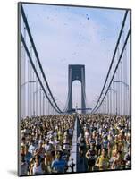 Runners, Marathon, New York, New York State, USA-Adam Woolfitt-Mounted Photographic Print