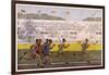 Runners on the Track-Georges Leroux-Framed Art Print