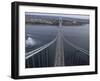 Runners on the Verranzano Bridge Competing in the 1998 NYC Marathon-null-Framed Photographic Print