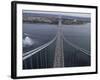 Runners on the Verranzano Bridge Competing in the 1998 NYC Marathon-null-Framed Photographic Print