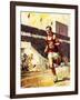 Running a Marathon in the Olympics-McConnell-Framed Giclee Print